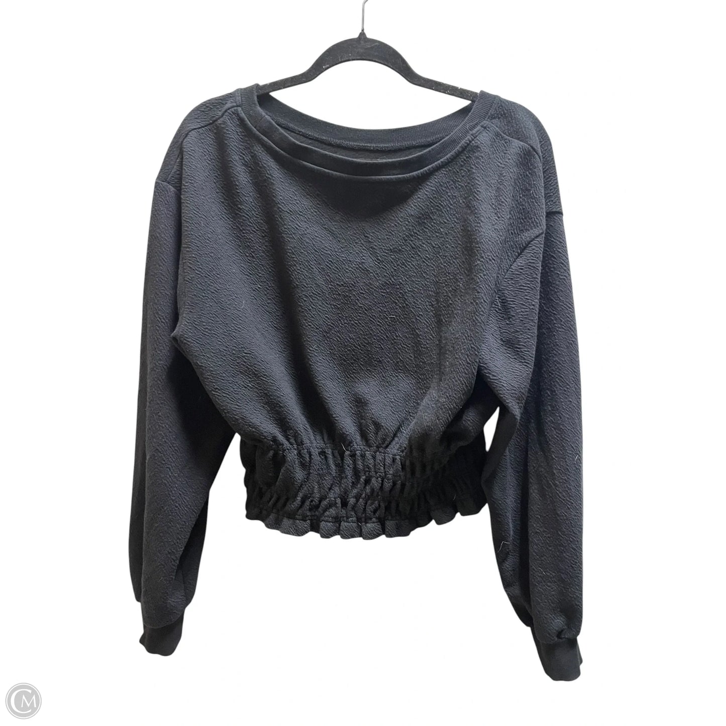Top Long Sleeve By Maeve In Black, Size: M