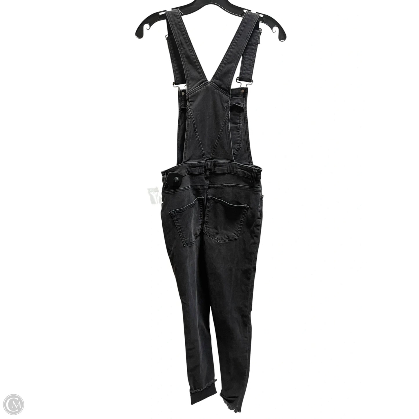 Overalls By Free People In Black Denim, Size: Xs