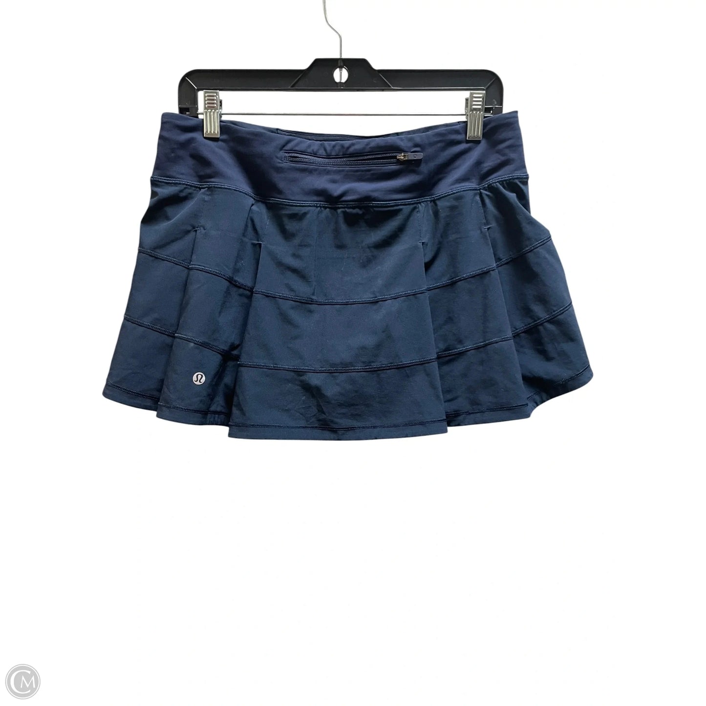 Athletic Skirt By Lululemon In Navy, Size: 8