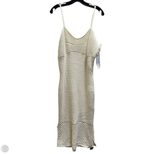 Dress Casual Maxi By Clothes Mentor In Cream, Size: 2x