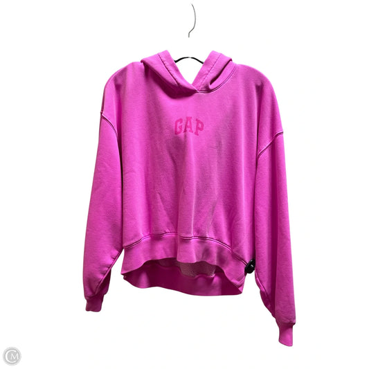 Sweatshirt Hoodie By Gap In Pink, Size: S