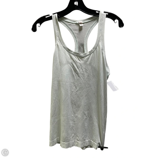 Athletic Tank Top By Lululemon In Green, Size: 6