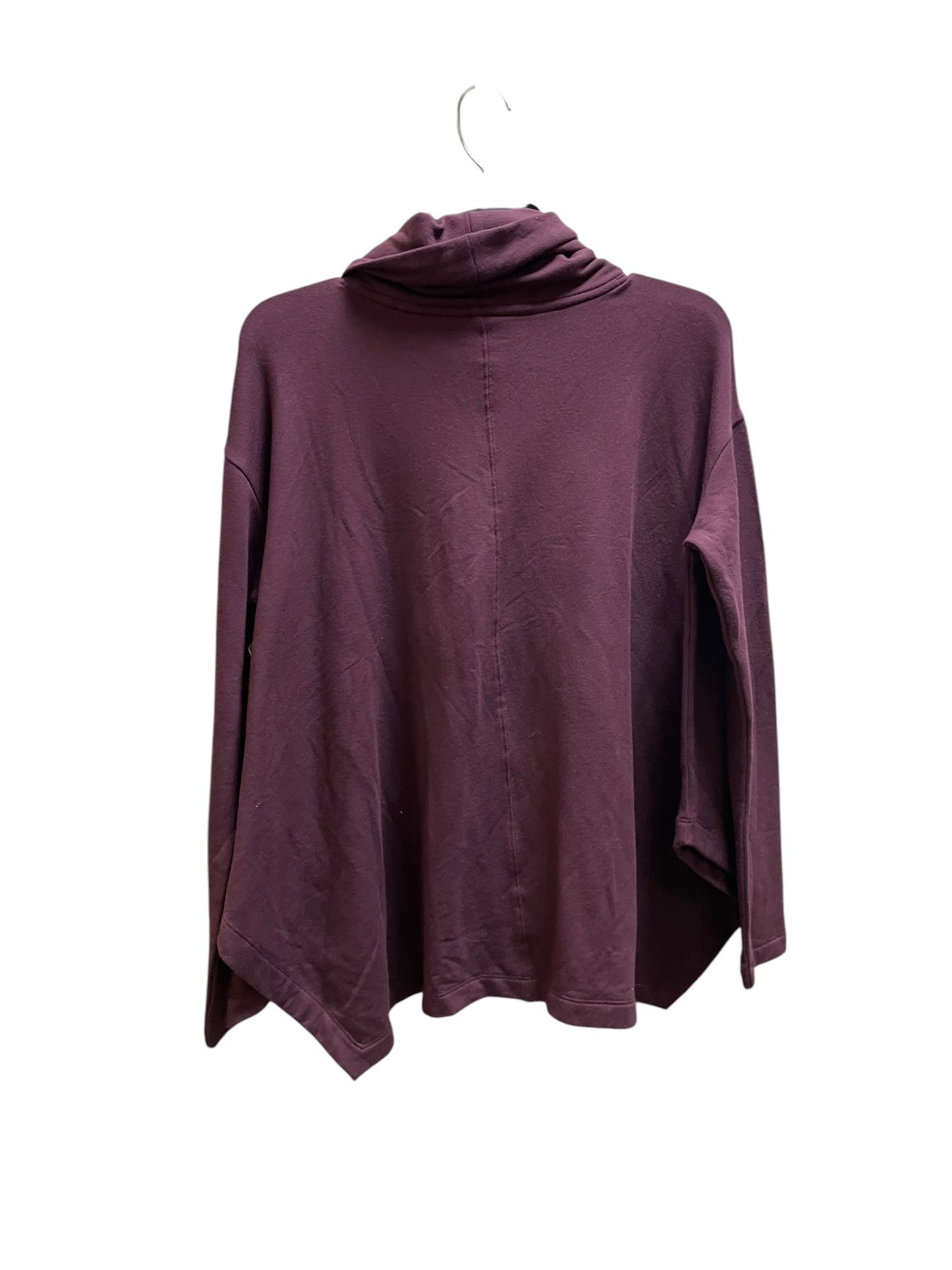 Top Long Sleeve By Athleta In Maroon, Size: Xs