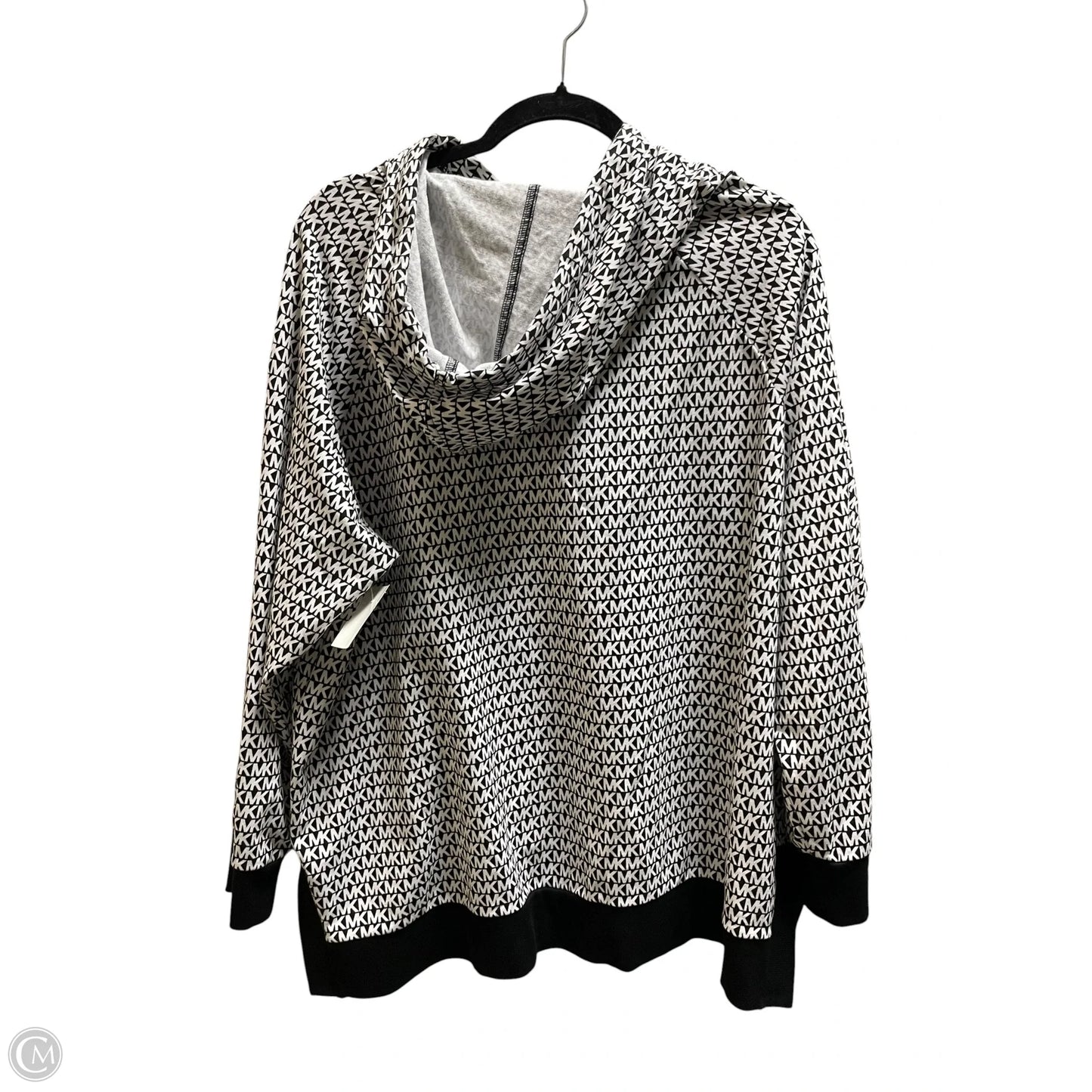 Sweatshirt Hoodie By Michael By Michael Kors In White, Size: L