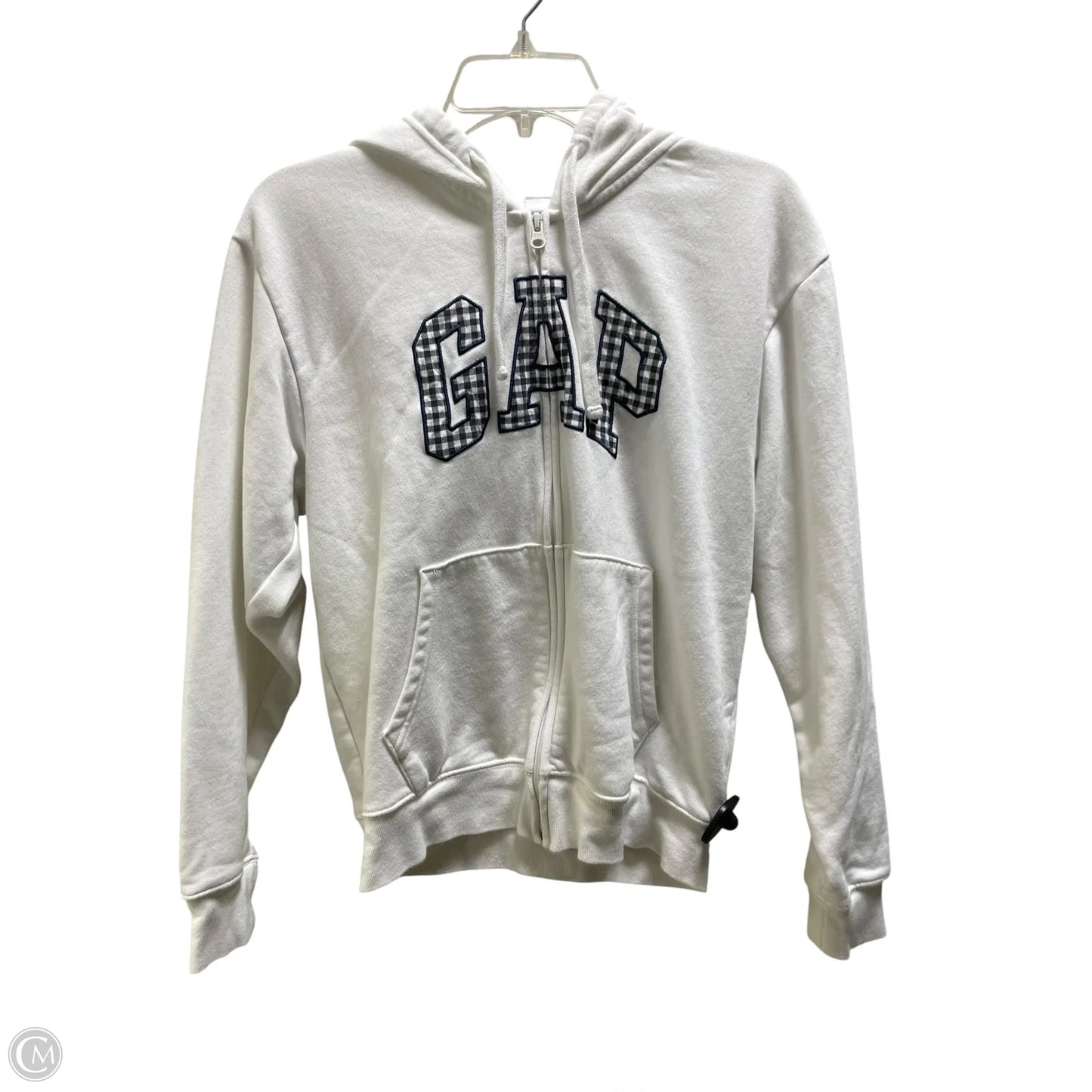 Sweatshirt Hoodie By Gap In White, Size: Xs