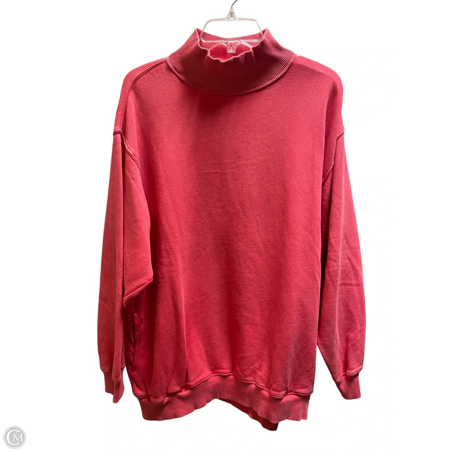 Sweatshirt Crewneck By Aerie In Coral, Size: L