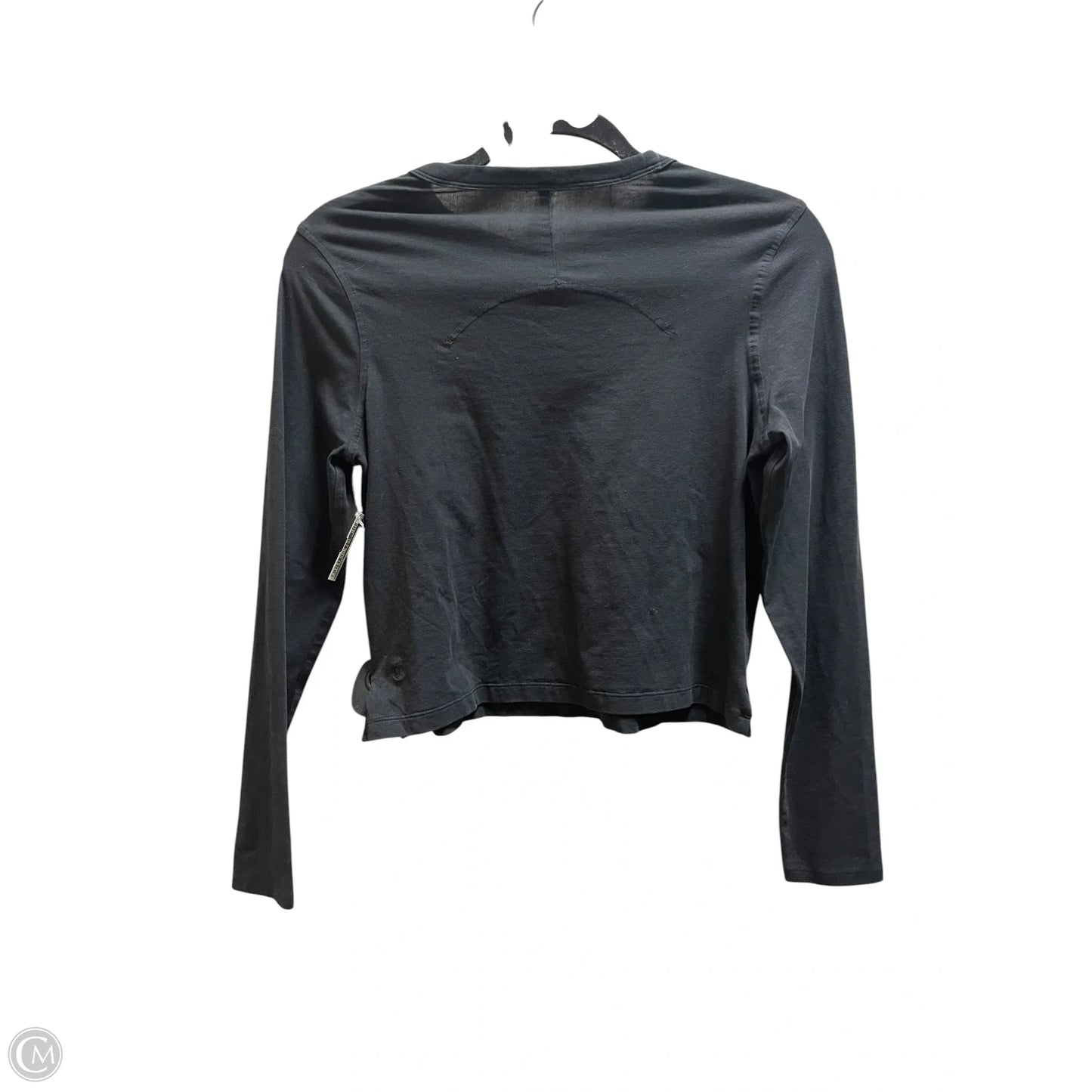Top Long Sleeve By Lululemon In Black, Size: 2