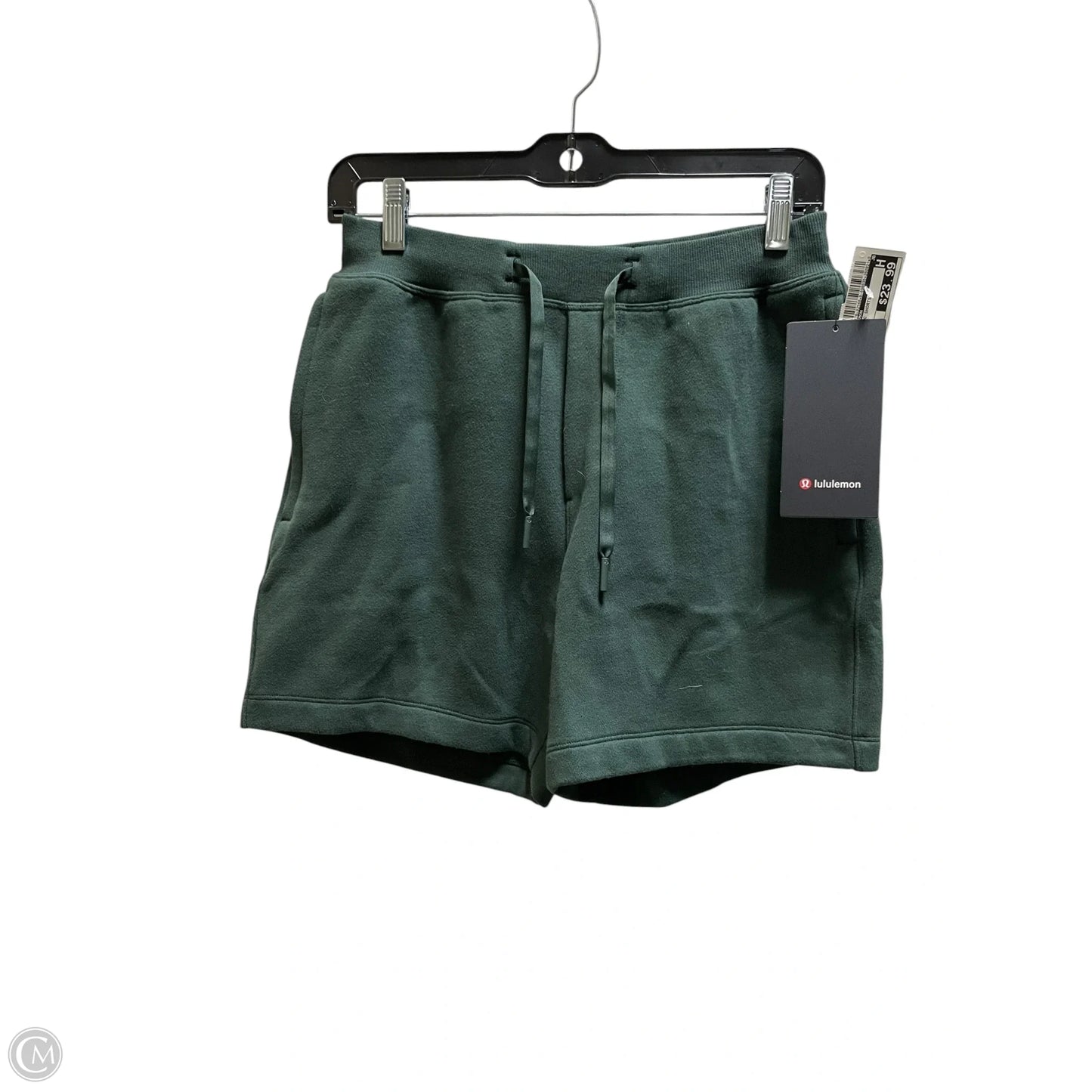 Athletic Shorts By Lululemon In Green, Size: Xs