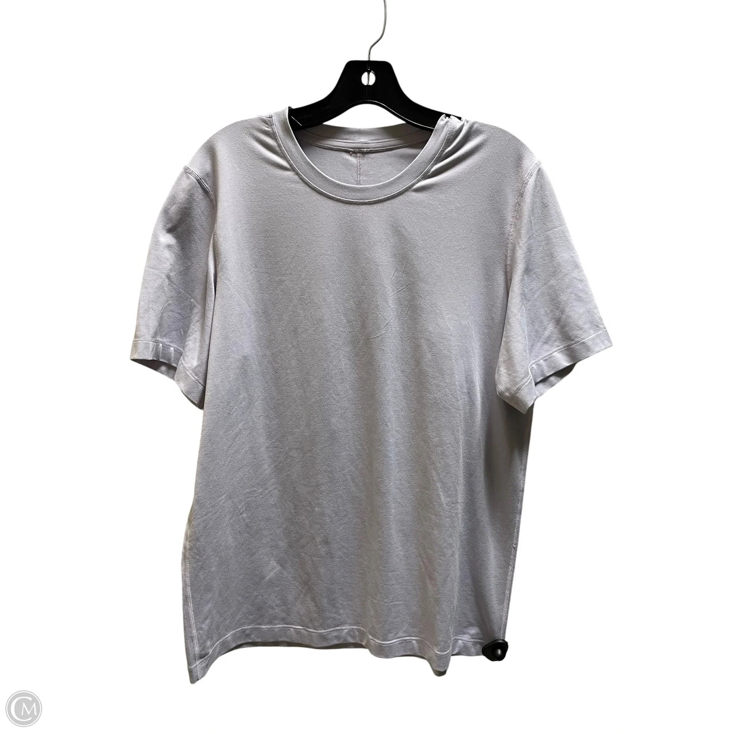 Top Short Sleeve By Lululemon In Purple, Size: M