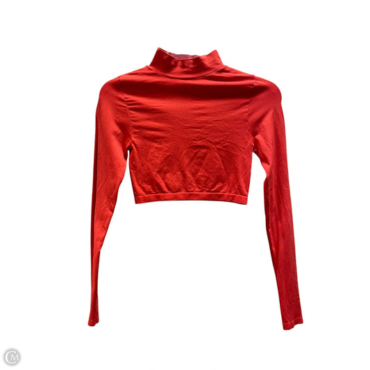 Top Long Sleeve By Free People In Orange, Size: Xs