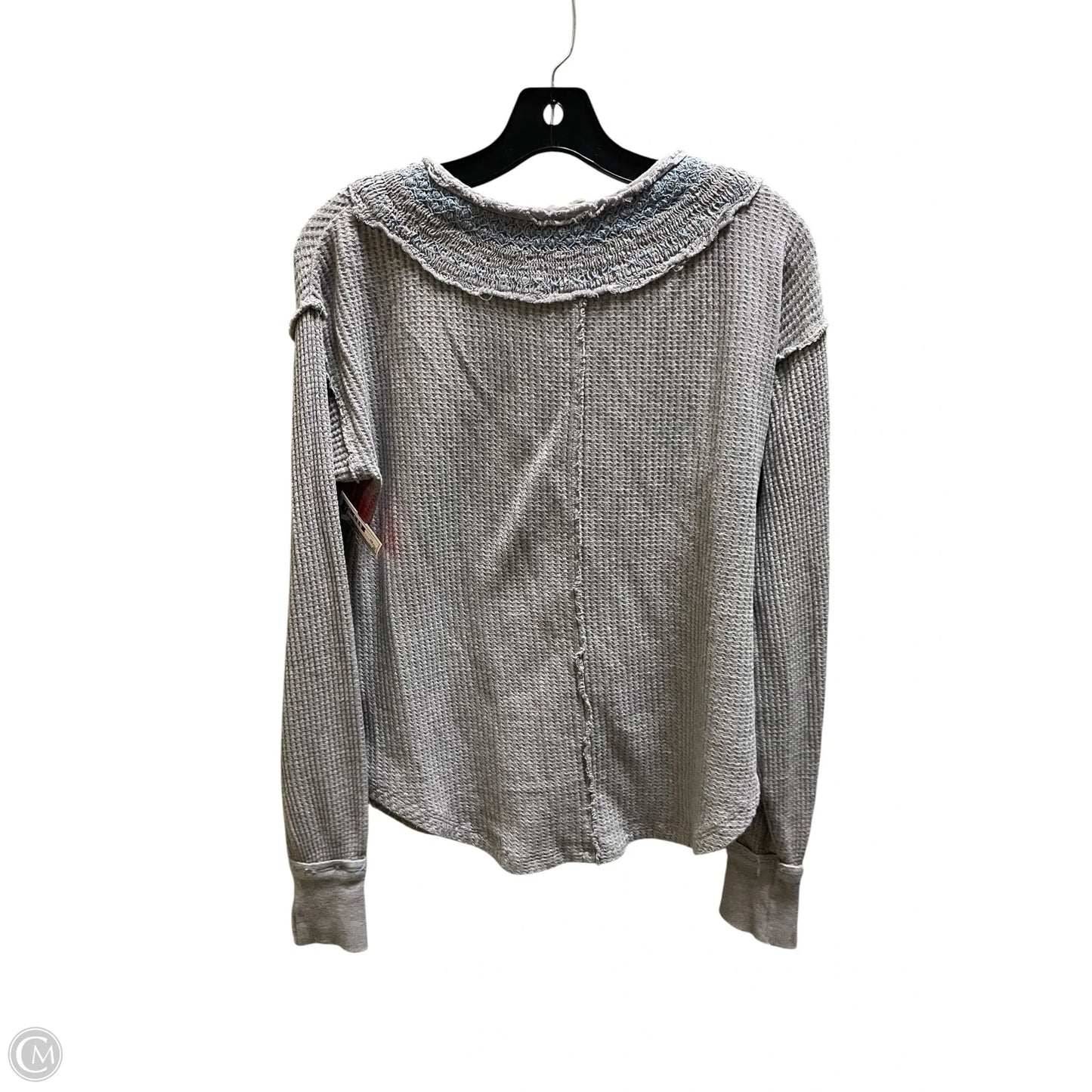 Top Long Sleeve By We The Free In Grey, Size: Xs