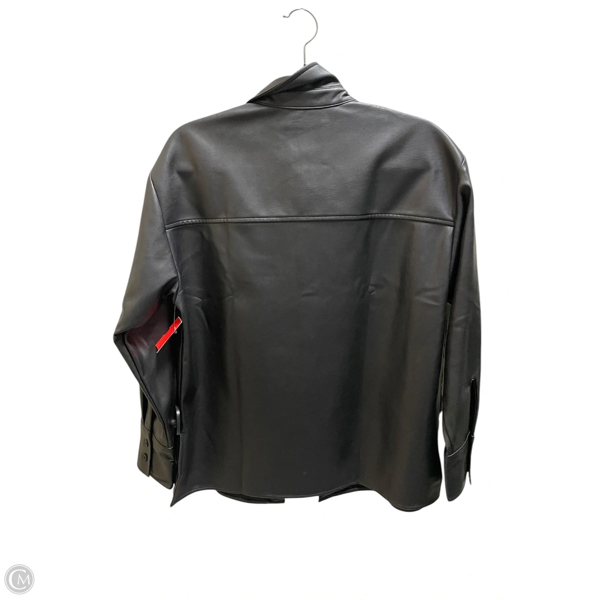 Jacket Leather By Abercrombie And Fitch In Black, Size: S