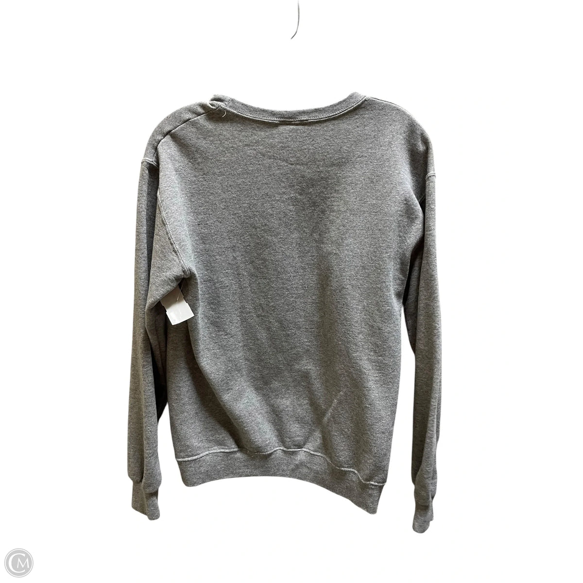Sweatshirt Crewneck By Disney In Grey, Size: S