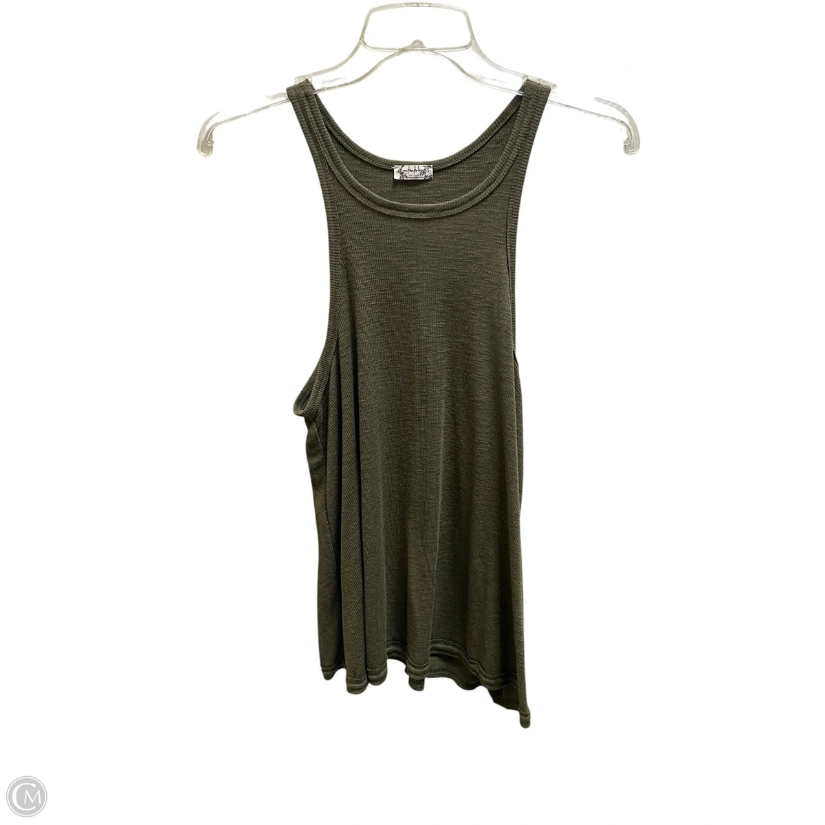 Top Sleeveless By Free People In Green, Size: S