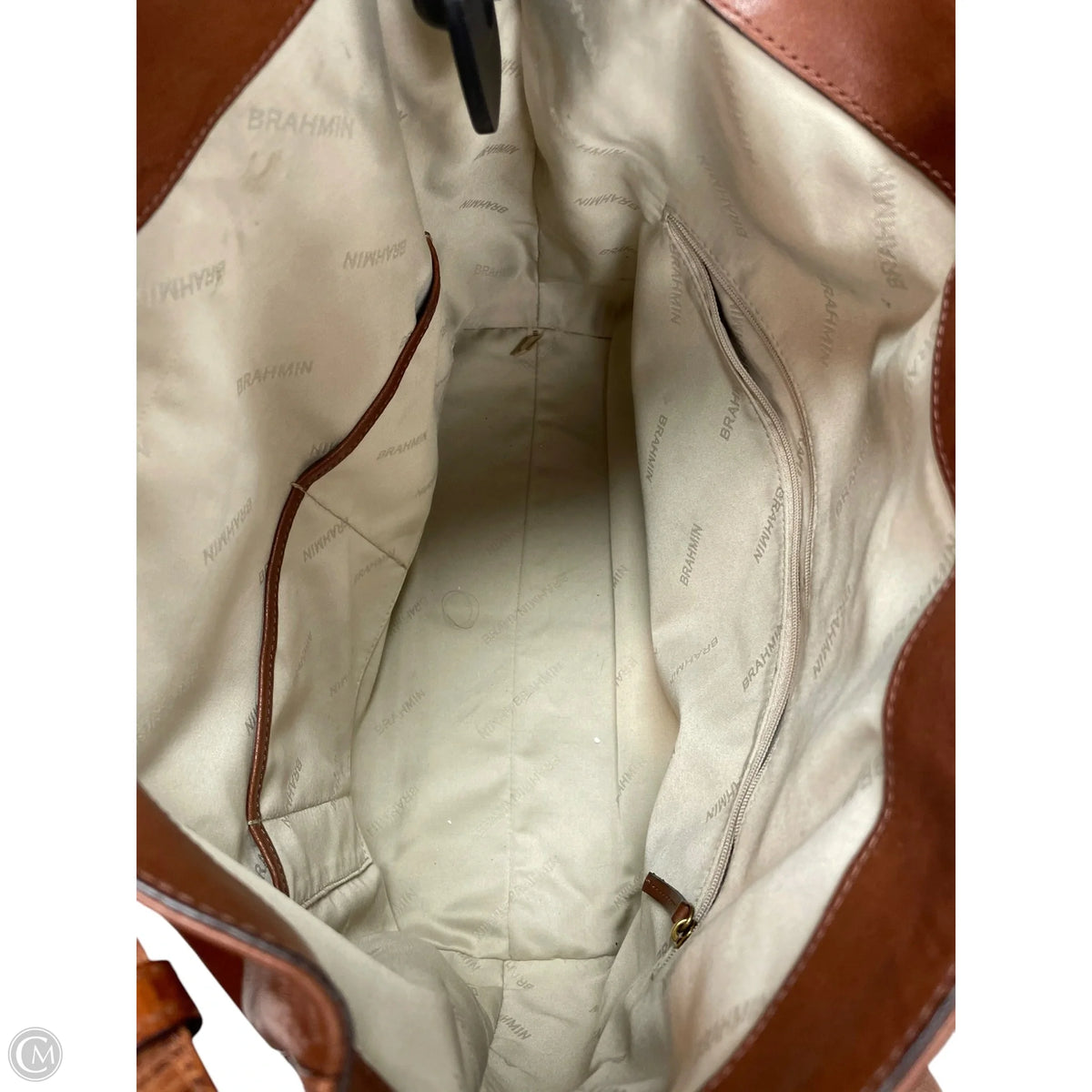 Handbag Designer By Brahmin, Size: Large