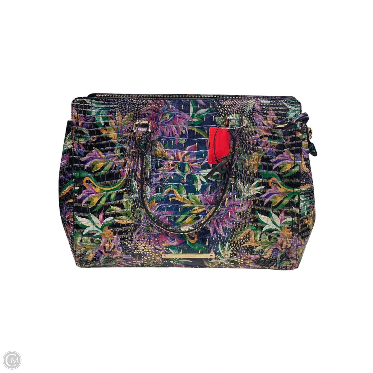Handbag Designer By Brahmin, Size: Large