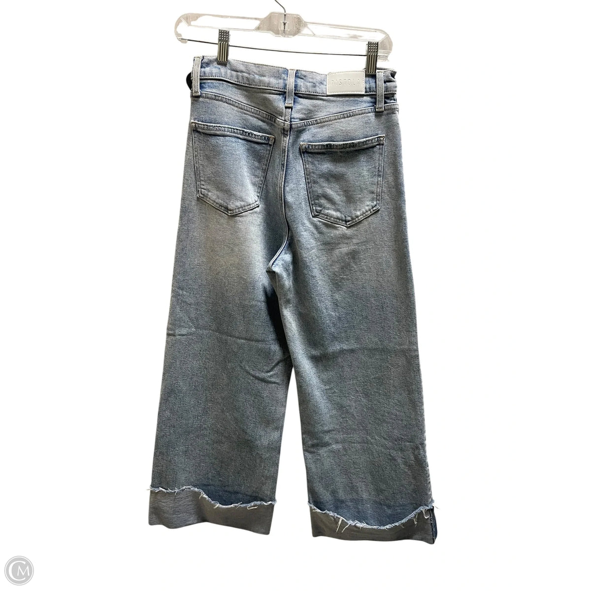 Jeans Wide Leg By Pistola In Blue Denim, Size: 4