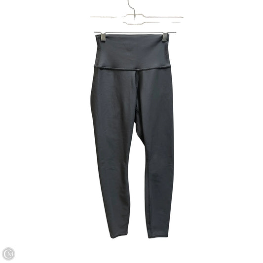 Athletic Leggings By Alo In Grey, Size: Xs