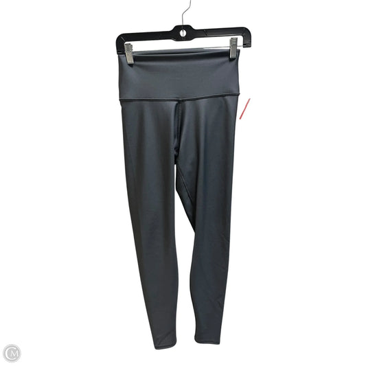 Athletic Leggings By Alo In Grey, Size: S