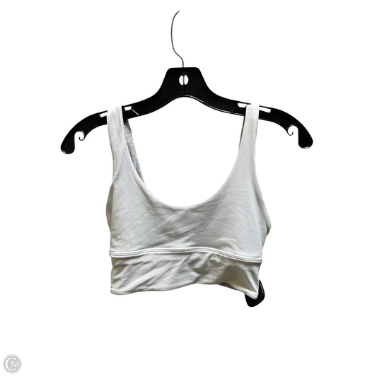 Athletic Bra By Lululemon In White, Size: S