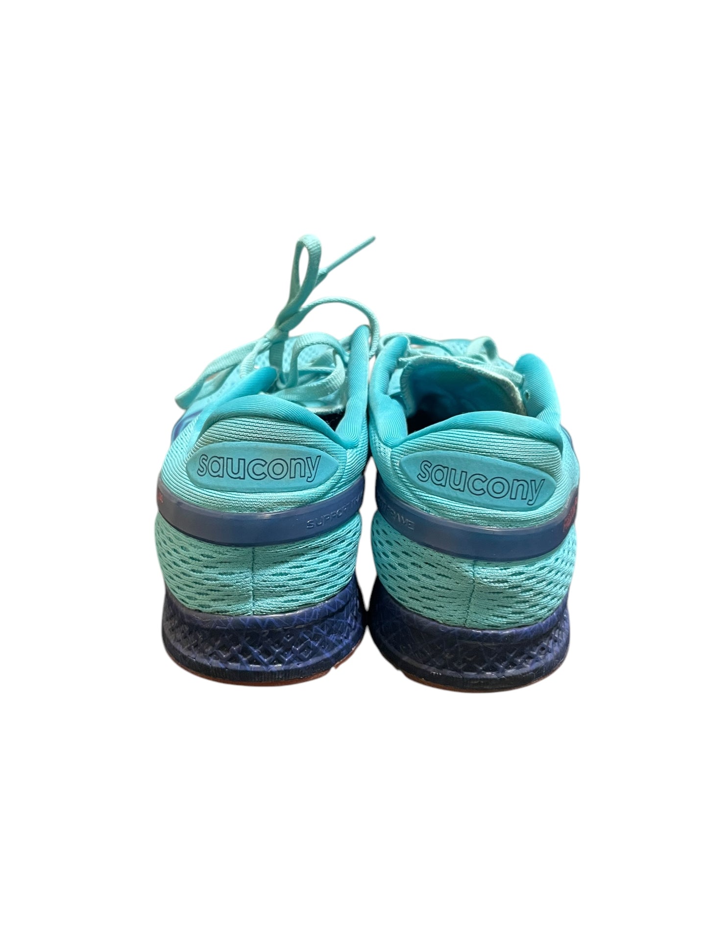 Shoes Athletic By Sacouny In Blue, Size: 10.5