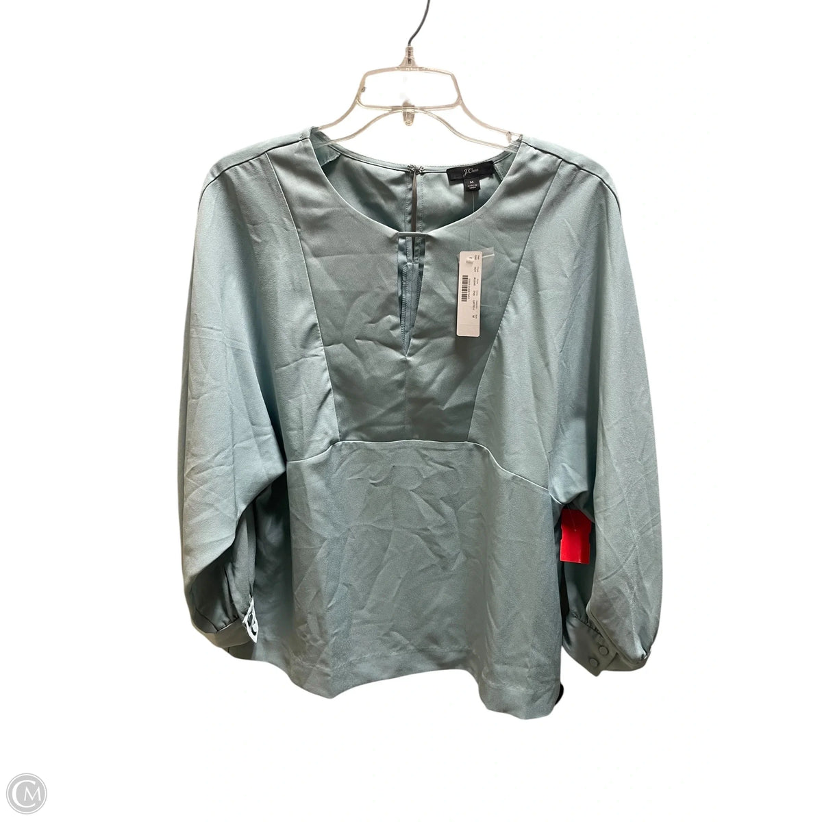 Top Long Sleeve By J. Crew In Blue, Size: M