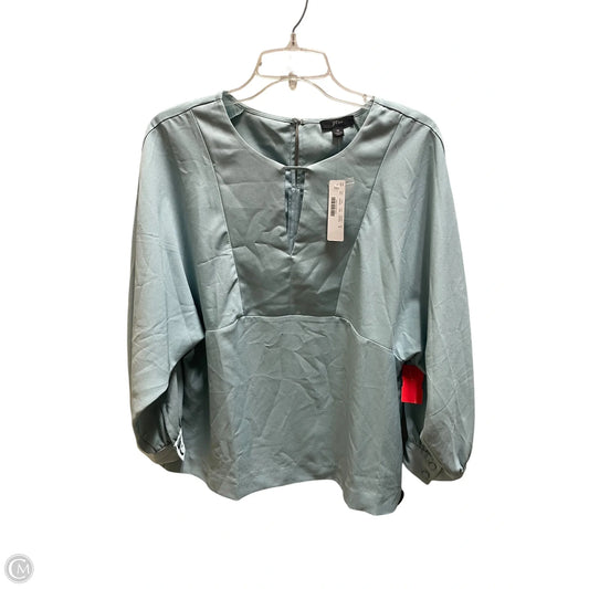 Top Long Sleeve By J. Crew In Blue, Size: M