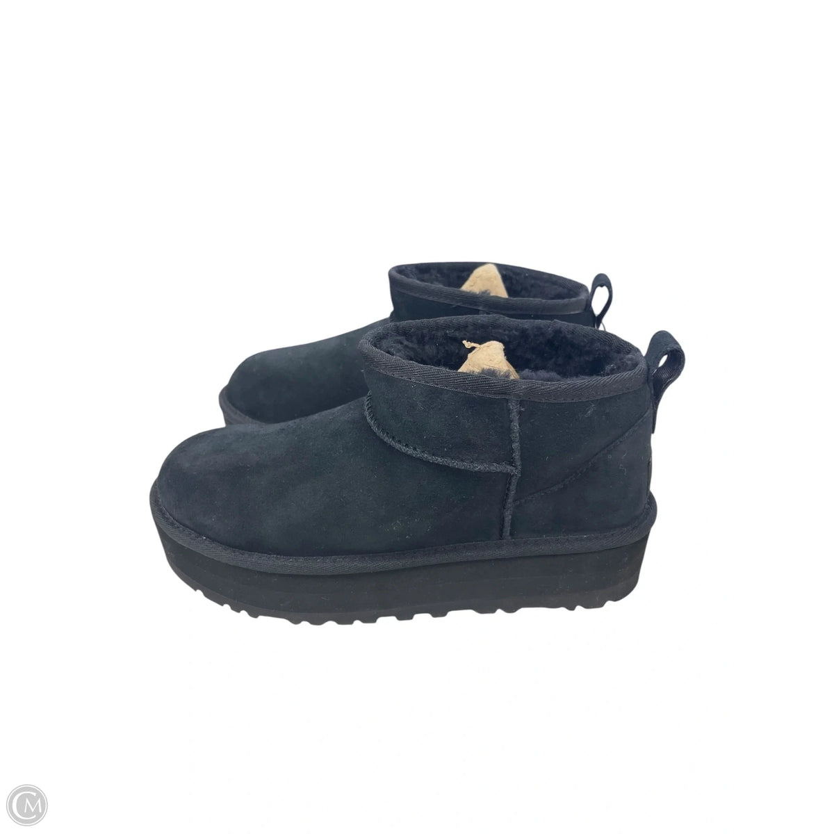 Boots Designer By Ugg In Black, Size: 5