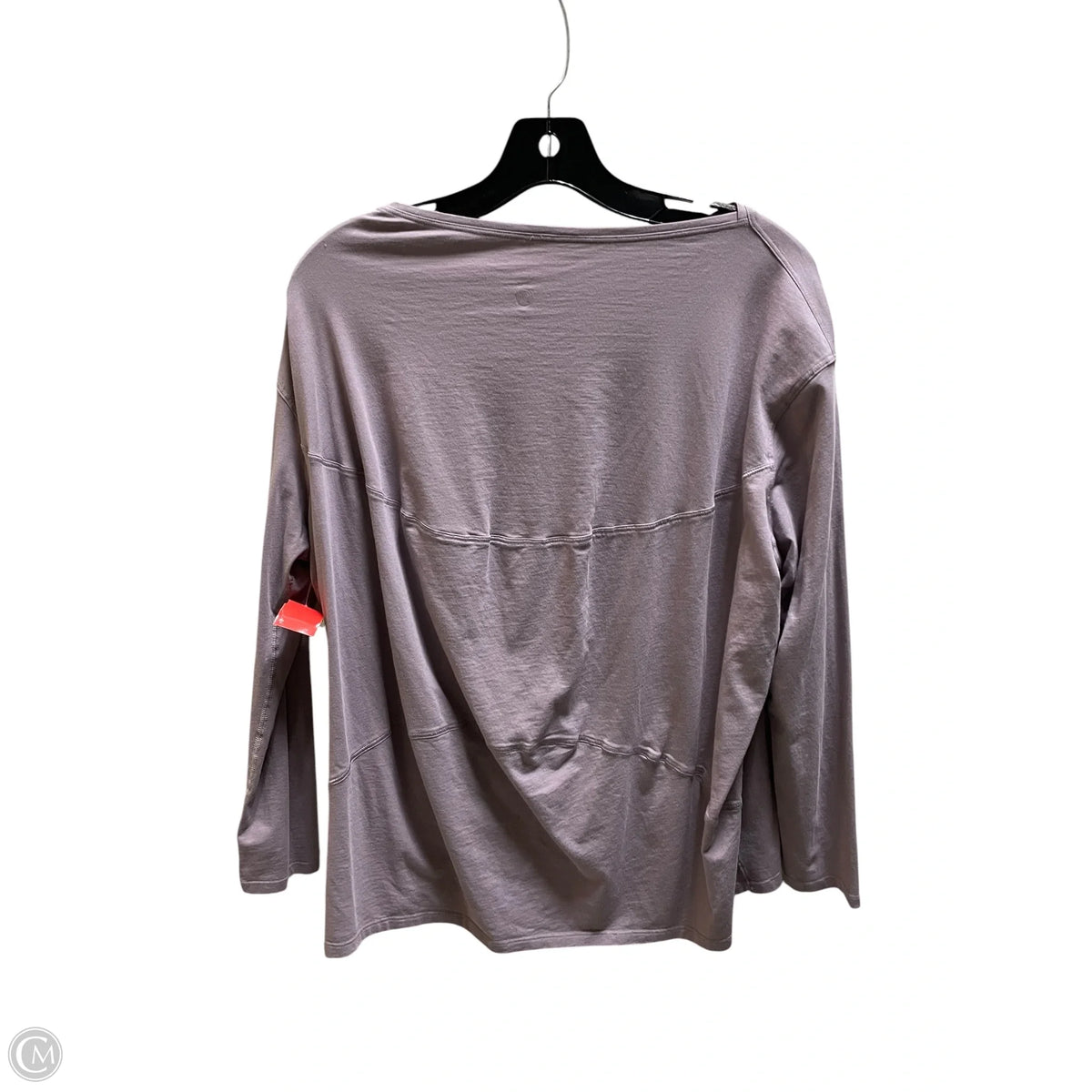 Athletic Top Long Sleeve Collar By Lululemon In Purple, Size: 10