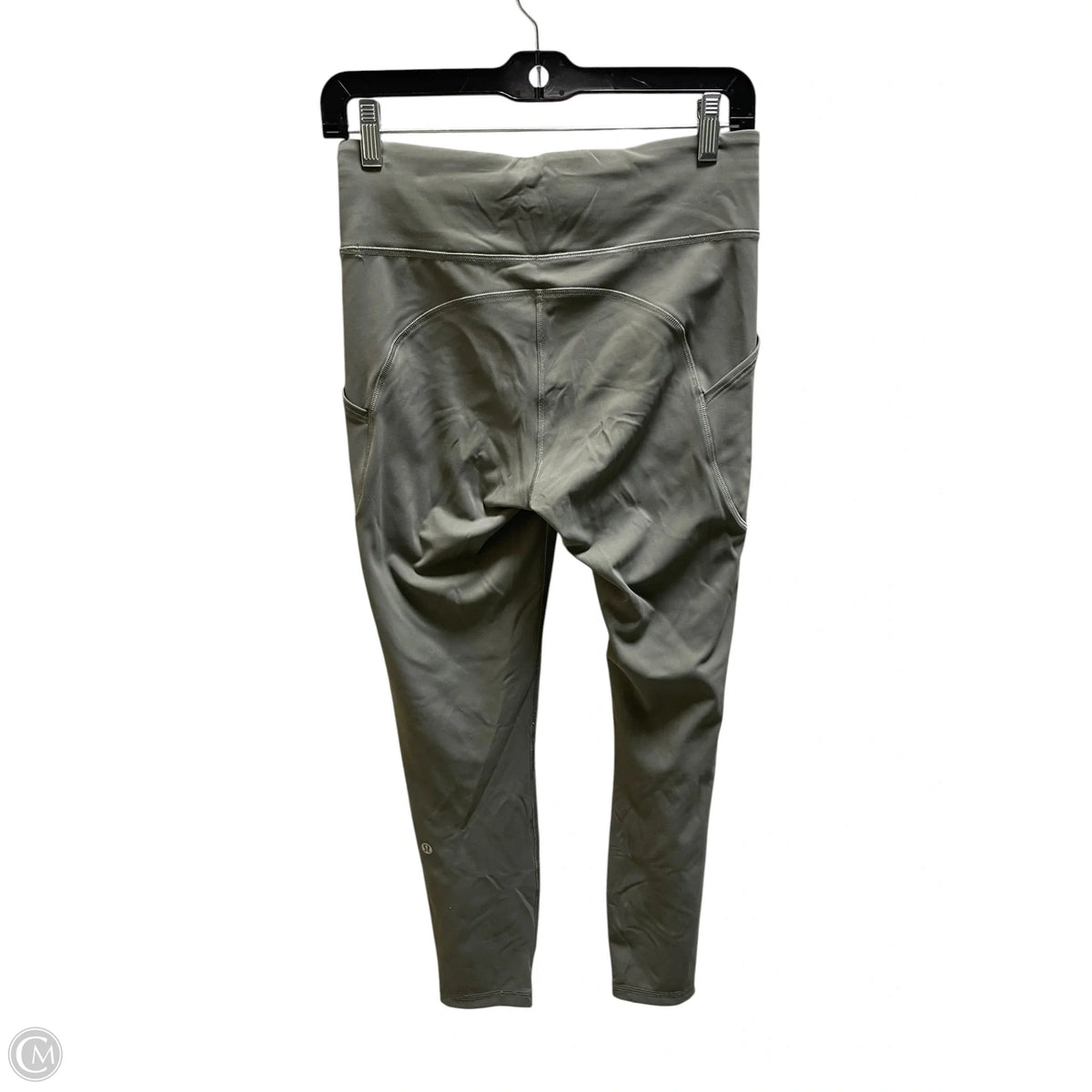 Athletic Leggings By Lululemon In Green, Size: 8