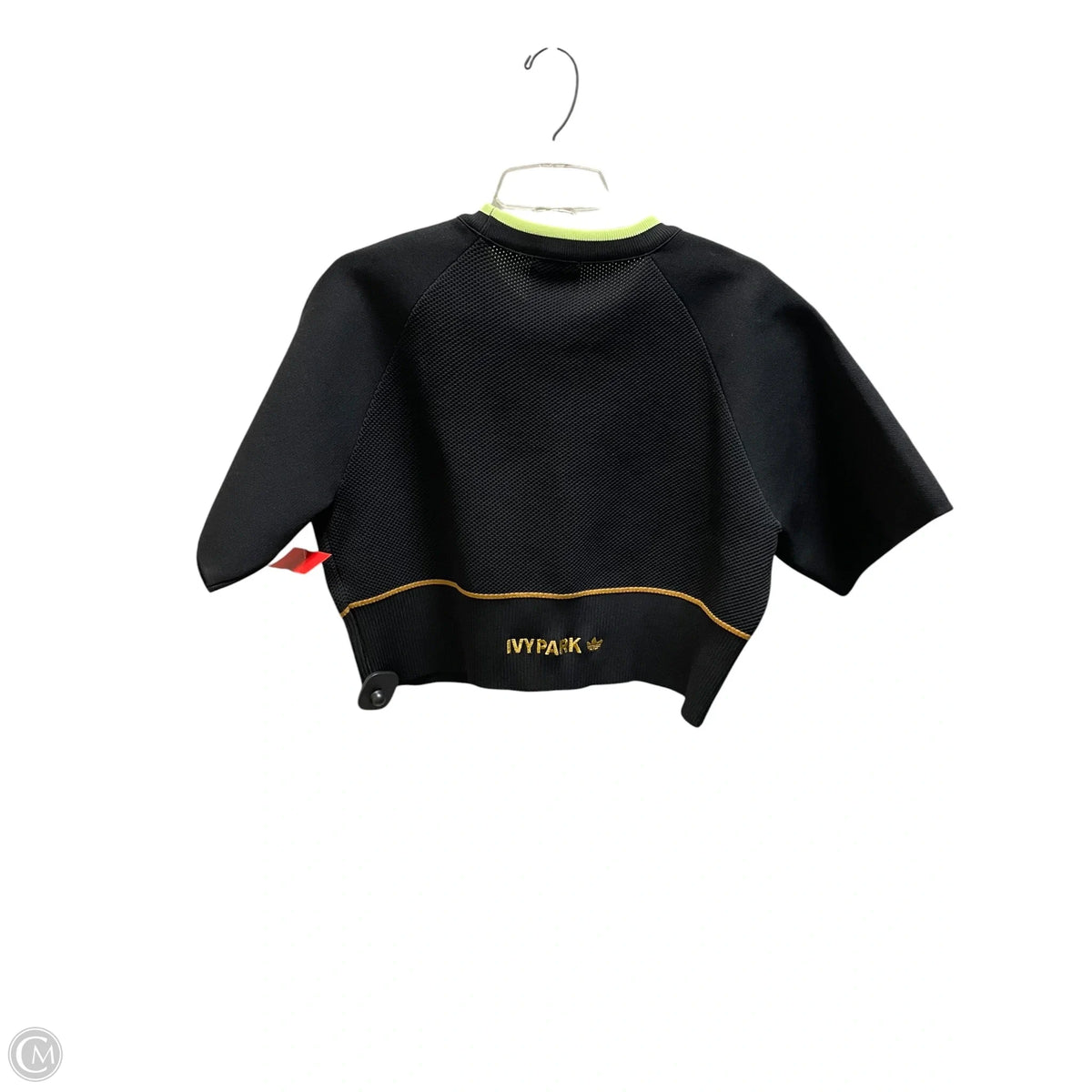 Top Short Sleeve By Ivy Park In Black, Size: 3x