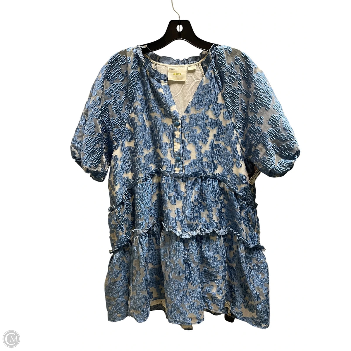 Dress Casual Short By Anthropologie In Blue, Size: L