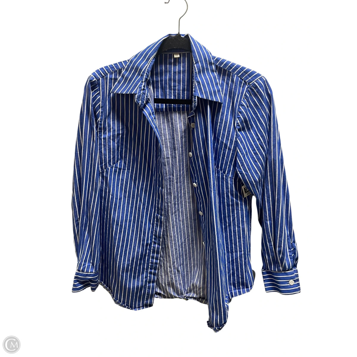 Top Long Sleeve By Clothes Mentor In Blue, Size: Xs