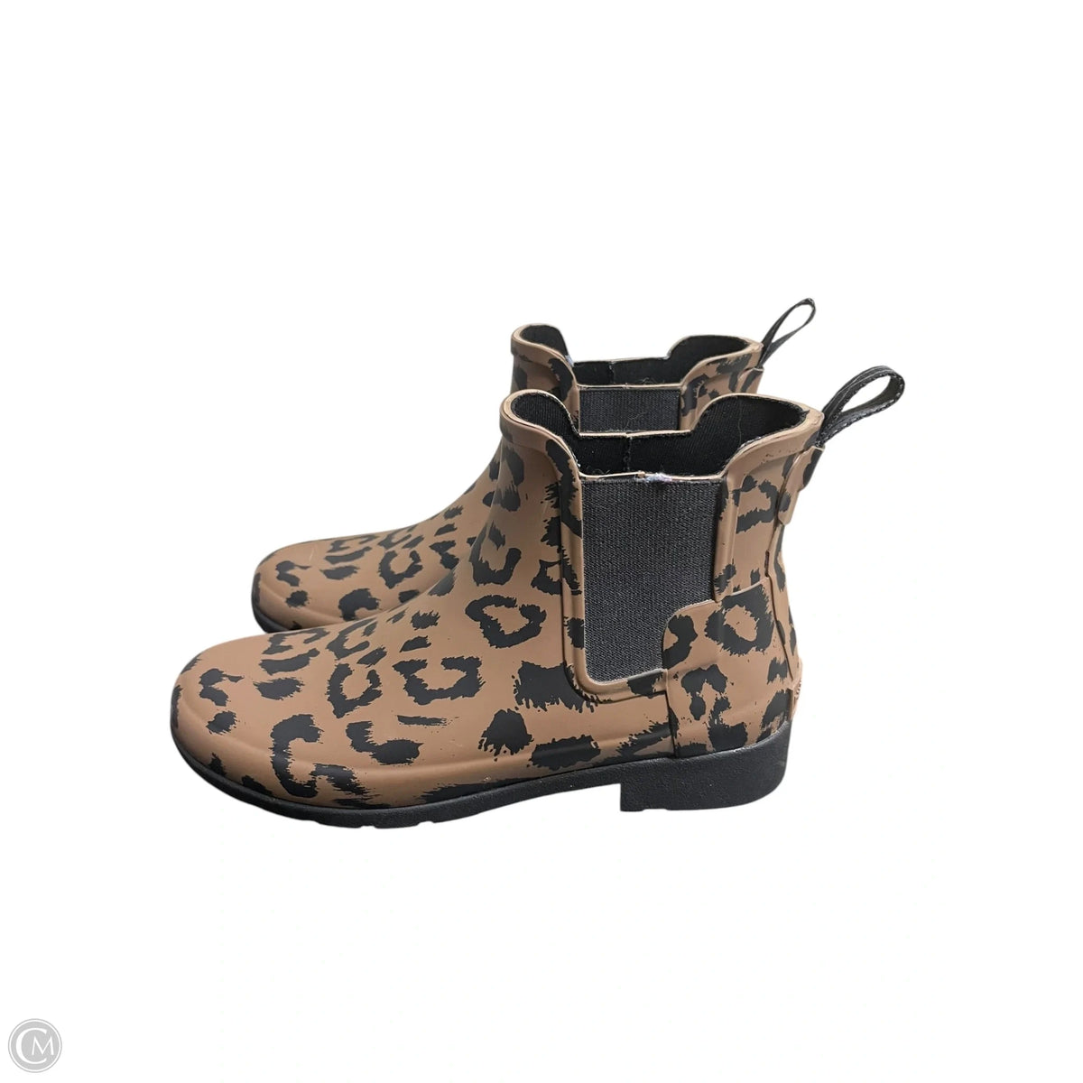 Boots Designer By Hunter In Animal Print, Size: 6