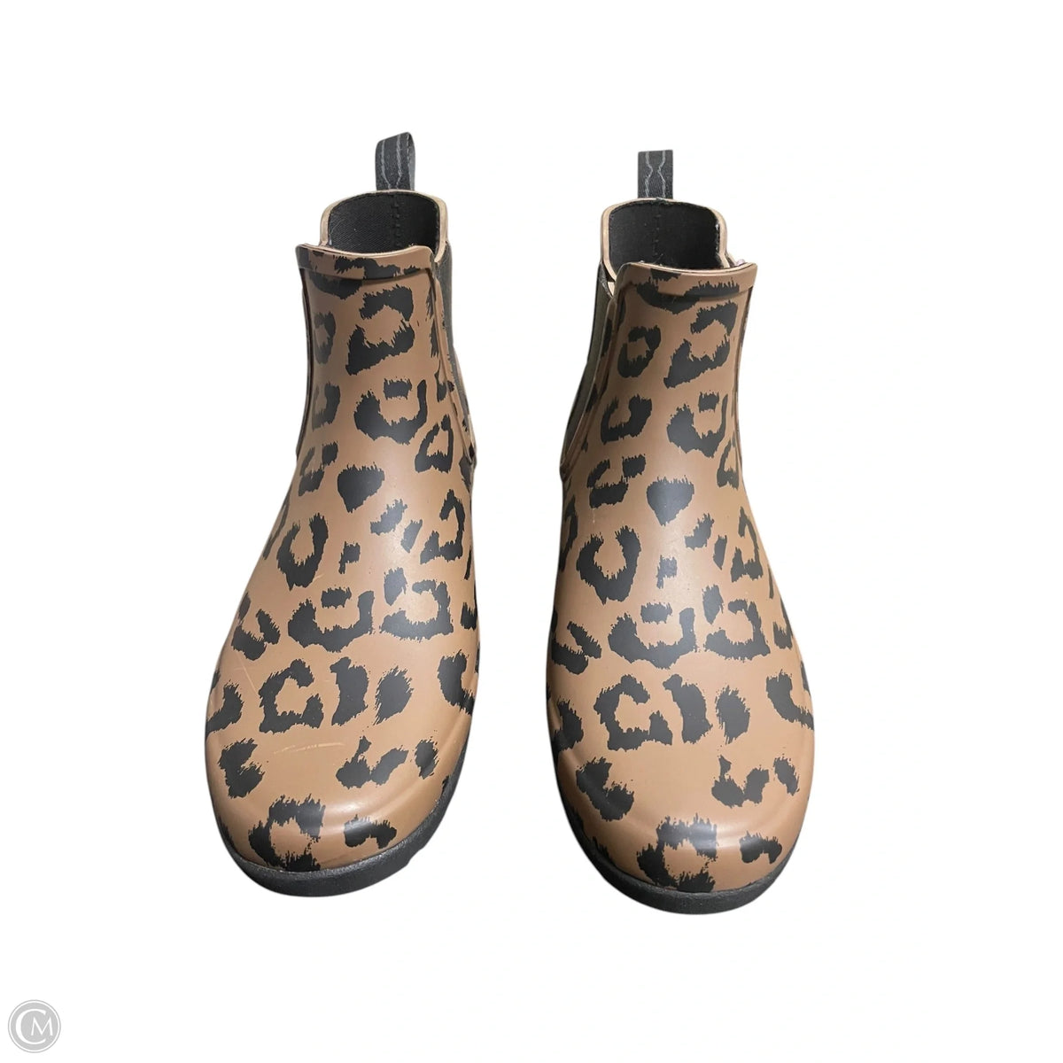 Boots Designer By Hunter In Animal Print, Size: 6