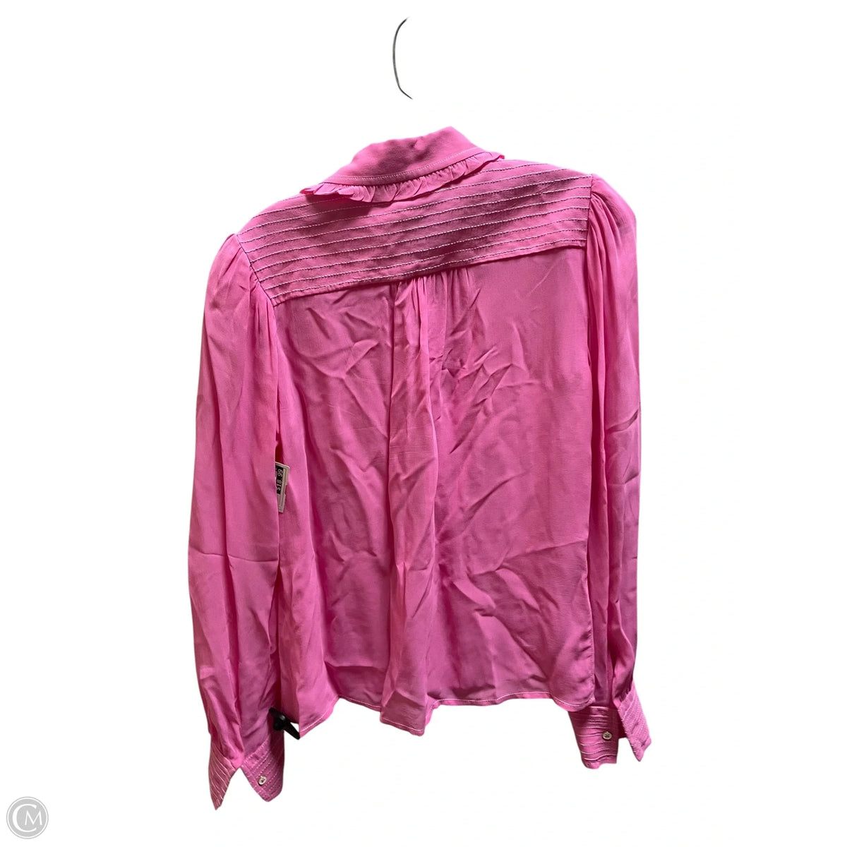 Top Long Sleeve By Maeve In Pink, Size: S