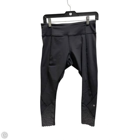 Athletic Leggings By Lululemon In Black, Size: 8
