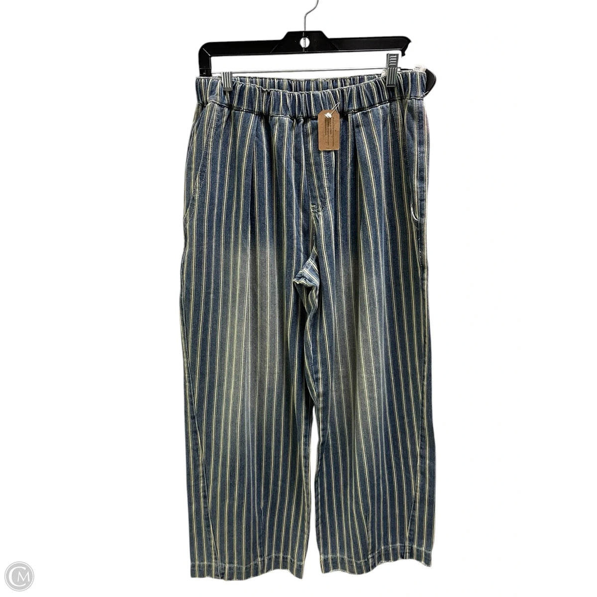 Jeans Wide Leg By Clothes Mentor In Blue Denim, Size: 4