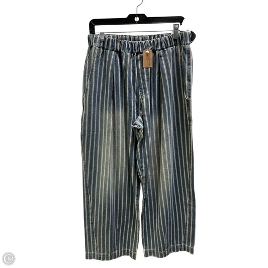 Jeans Wide Leg By Clothes Mentor In Blue Denim, Size: 4