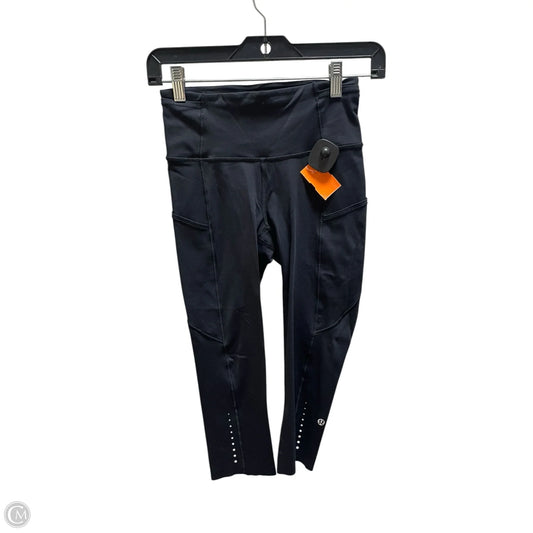 Athletic Leggings By Lululemon In Black, Size: 4