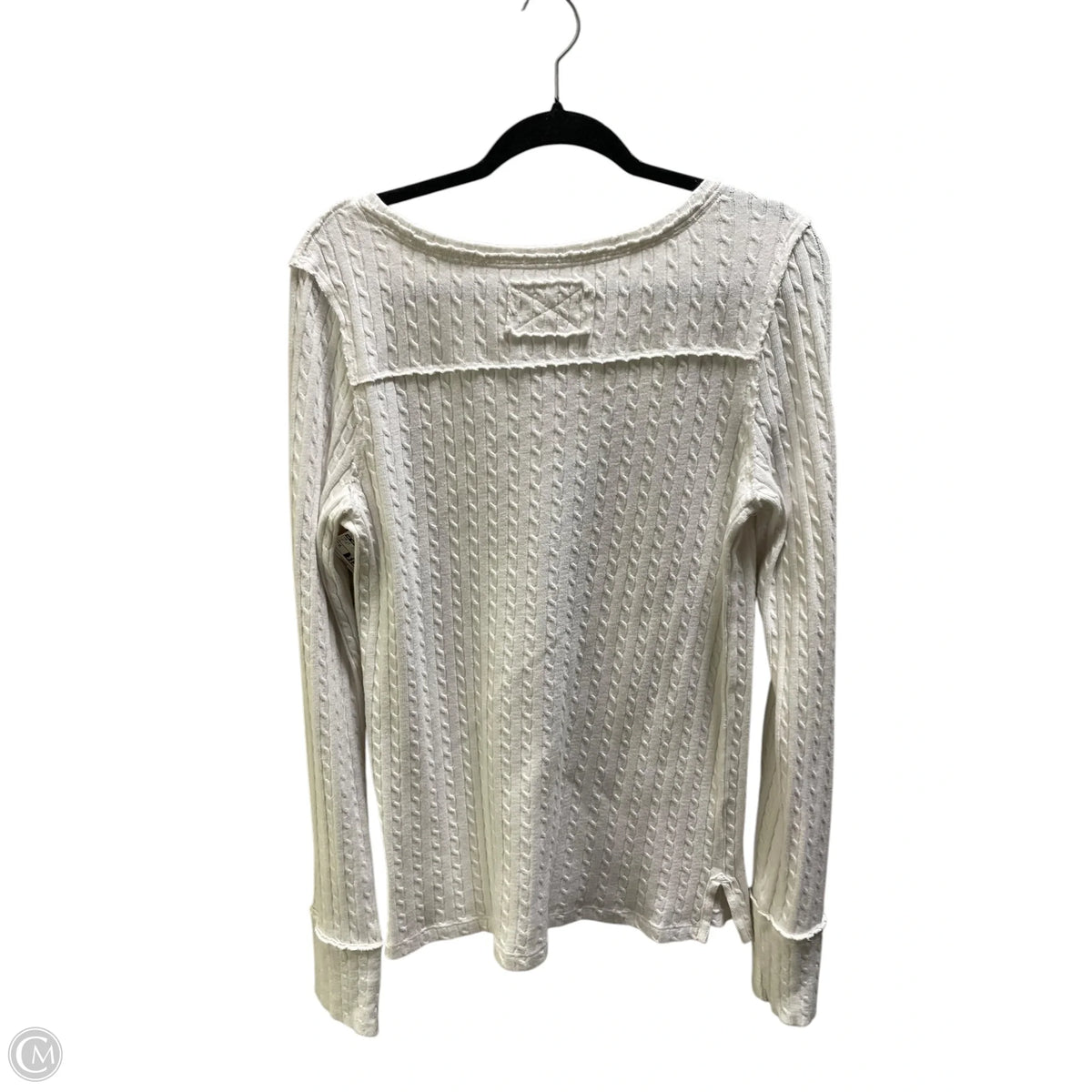 Top Long Sleeve By We The Free In White, Size: Xl
