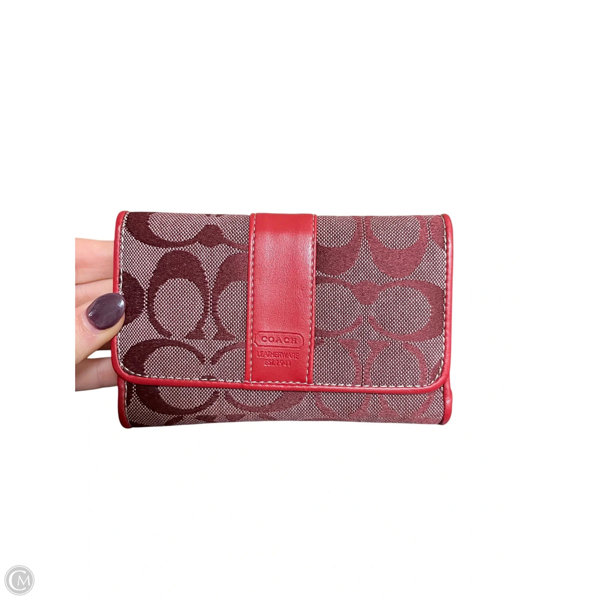 Wallet Designer By Coach, Size: Small