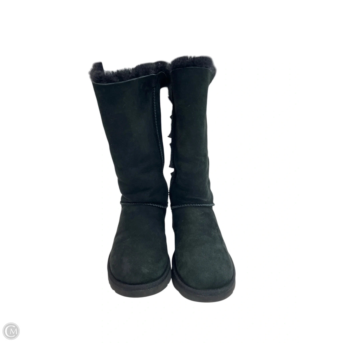 Boots Designer By Ugg In Black, Size: 8