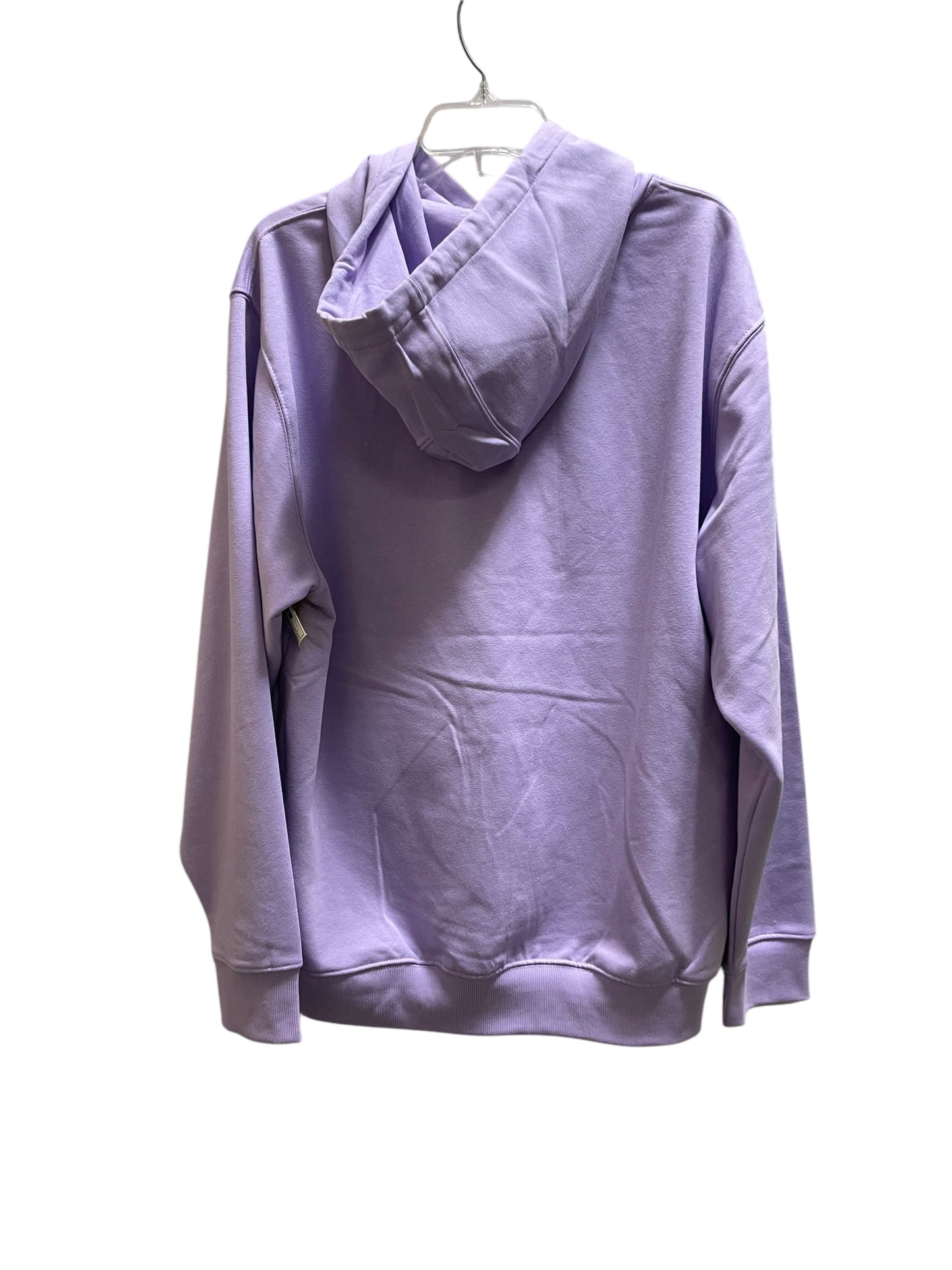 Sweatshirt Hoodie By Clothes Mentor In Purple, Size: L