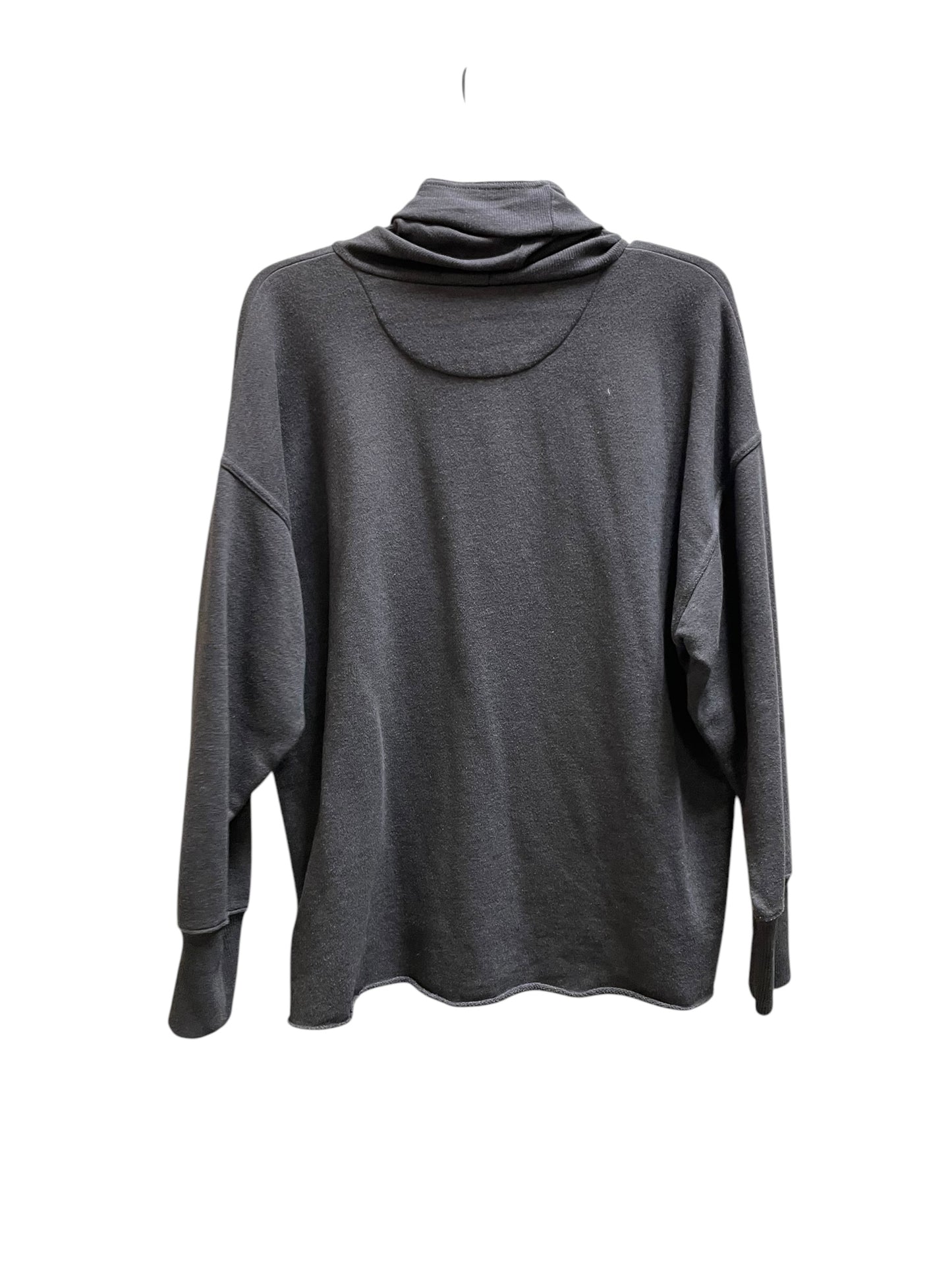 Top Long Sleeve By Aerie In Grey, Size: S