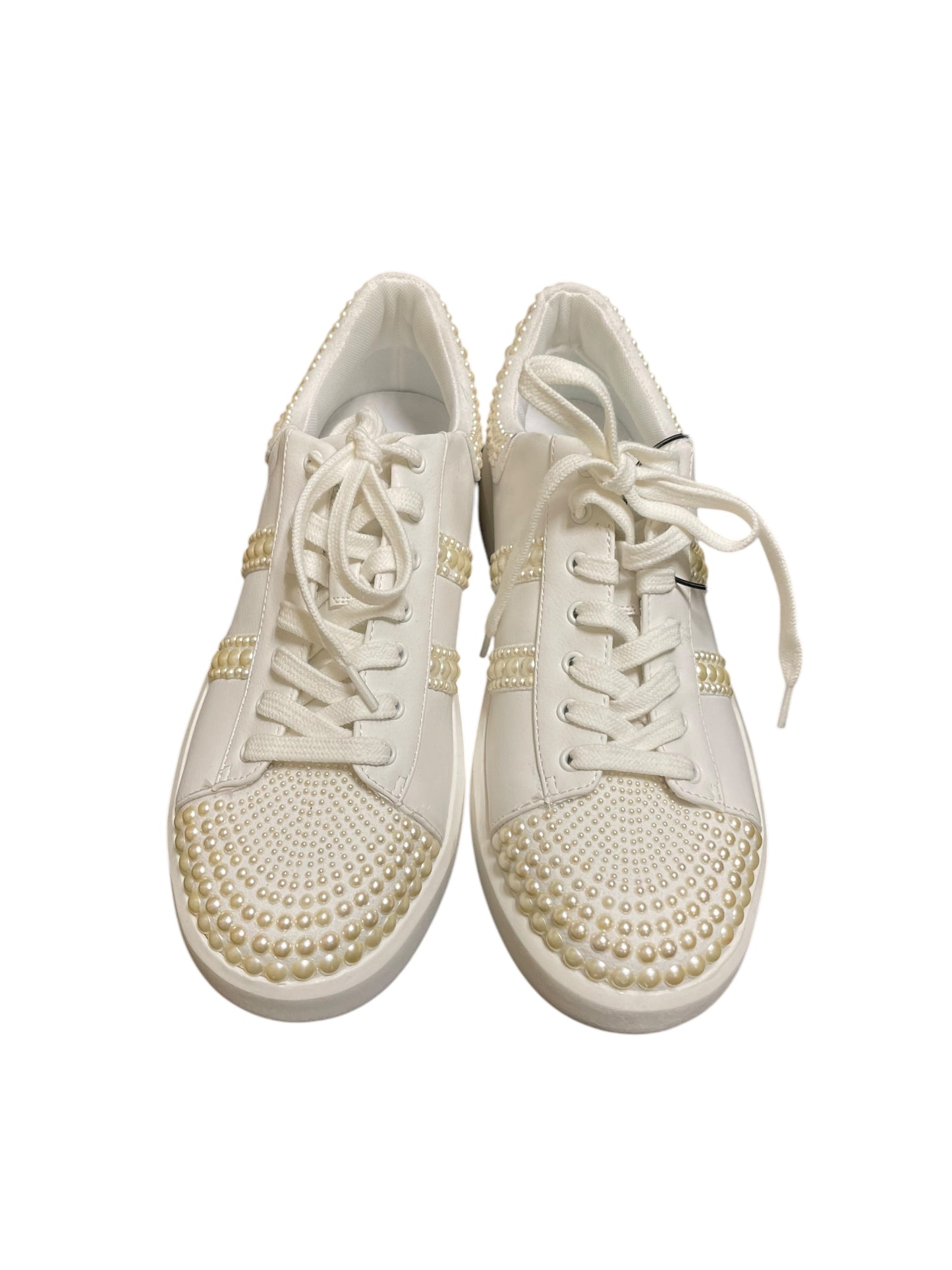 Shoes Sneakers By Inc In White, Size: 9.5