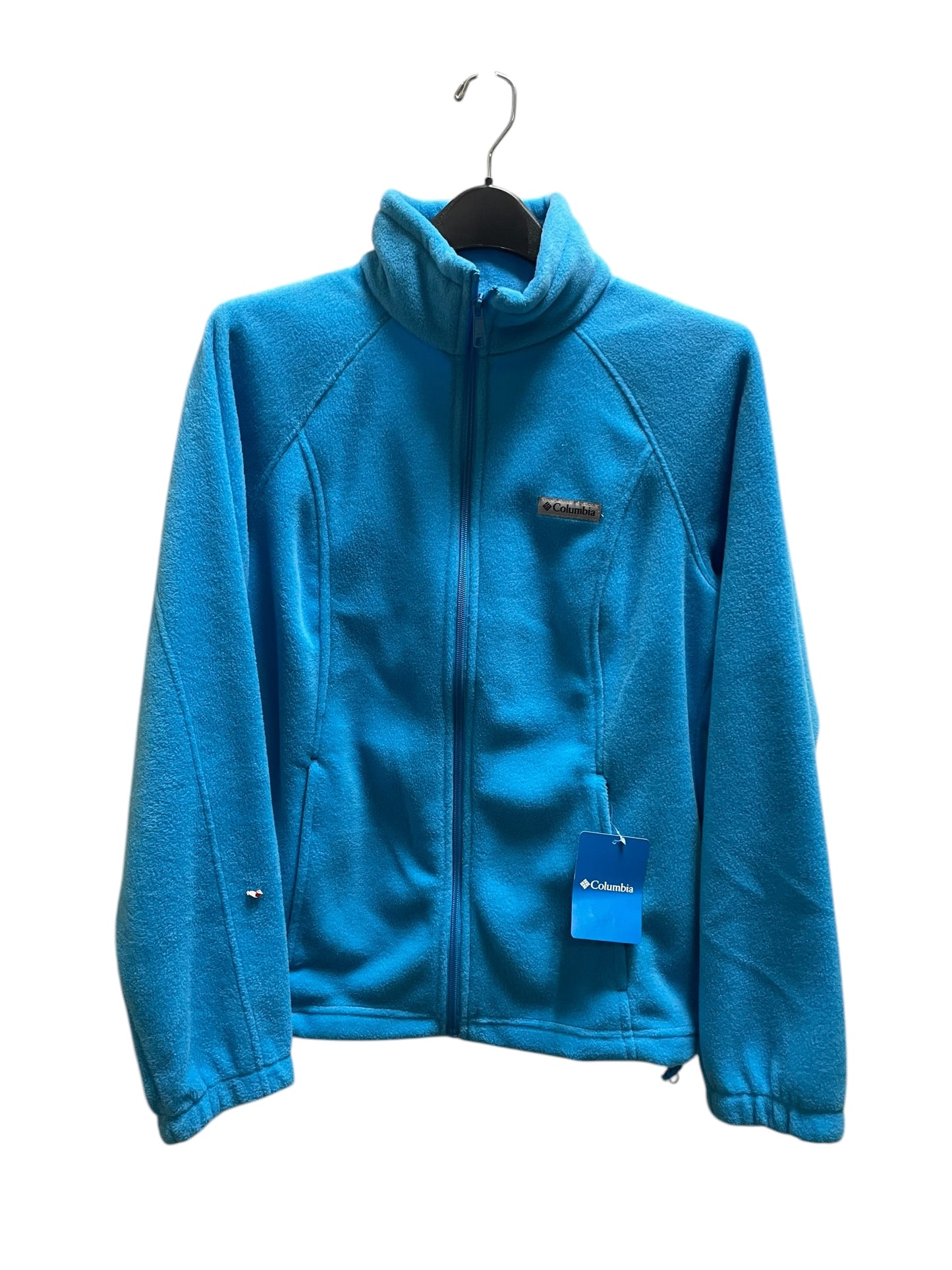 Jacket Fleece By Columbia In Blue, Size: L