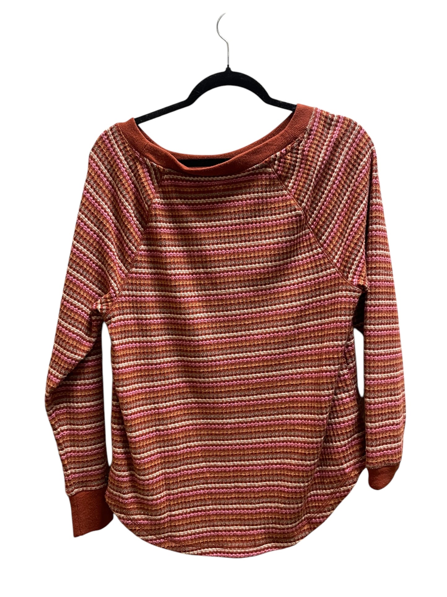 Top Long Sleeve By Loft In Orange, Size: M