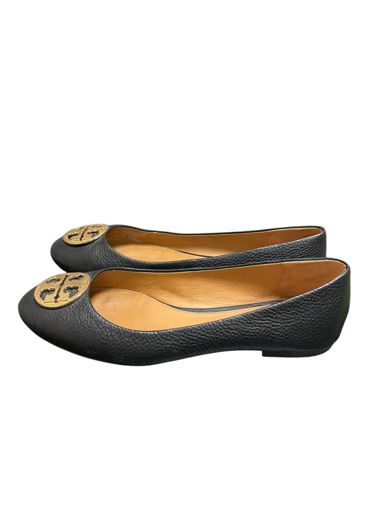 Shoes Flats By Tory Burch In Black, Size: 7.5