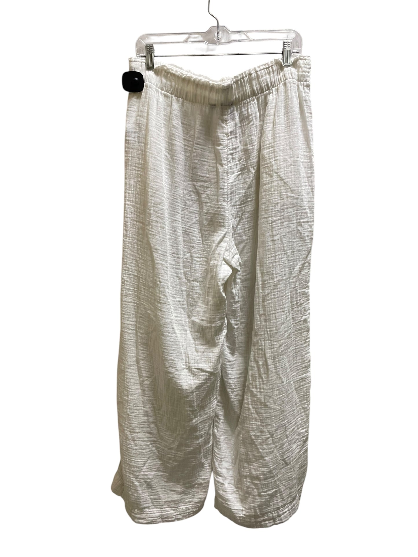 Pants Linen By Gap In White, Size: L